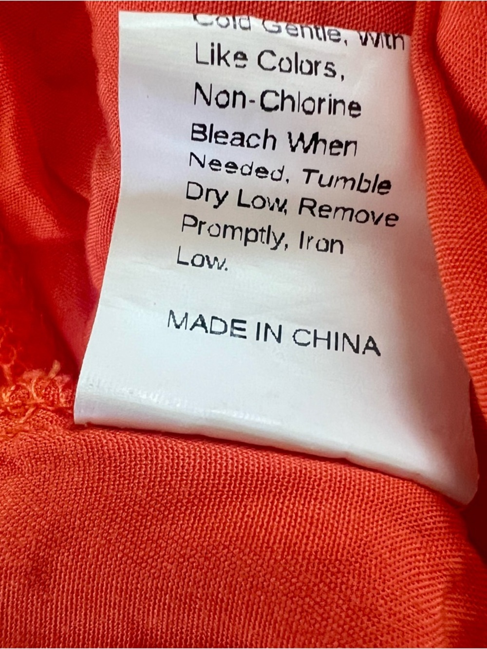 Boho Orange Wide Leg Pants - Picture 8 of 8